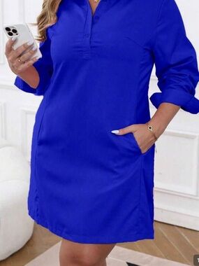 Causal Pocket Dress size 1X